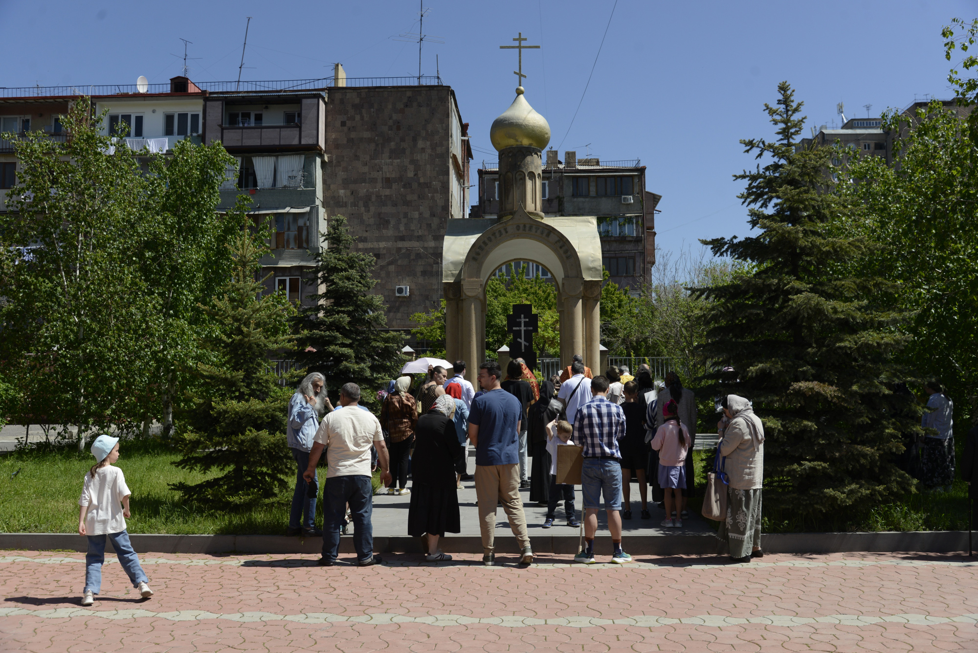 В Покровском храме г. Еревана молитвенно почтили 80-летие Победы в Великой Отечественной войне