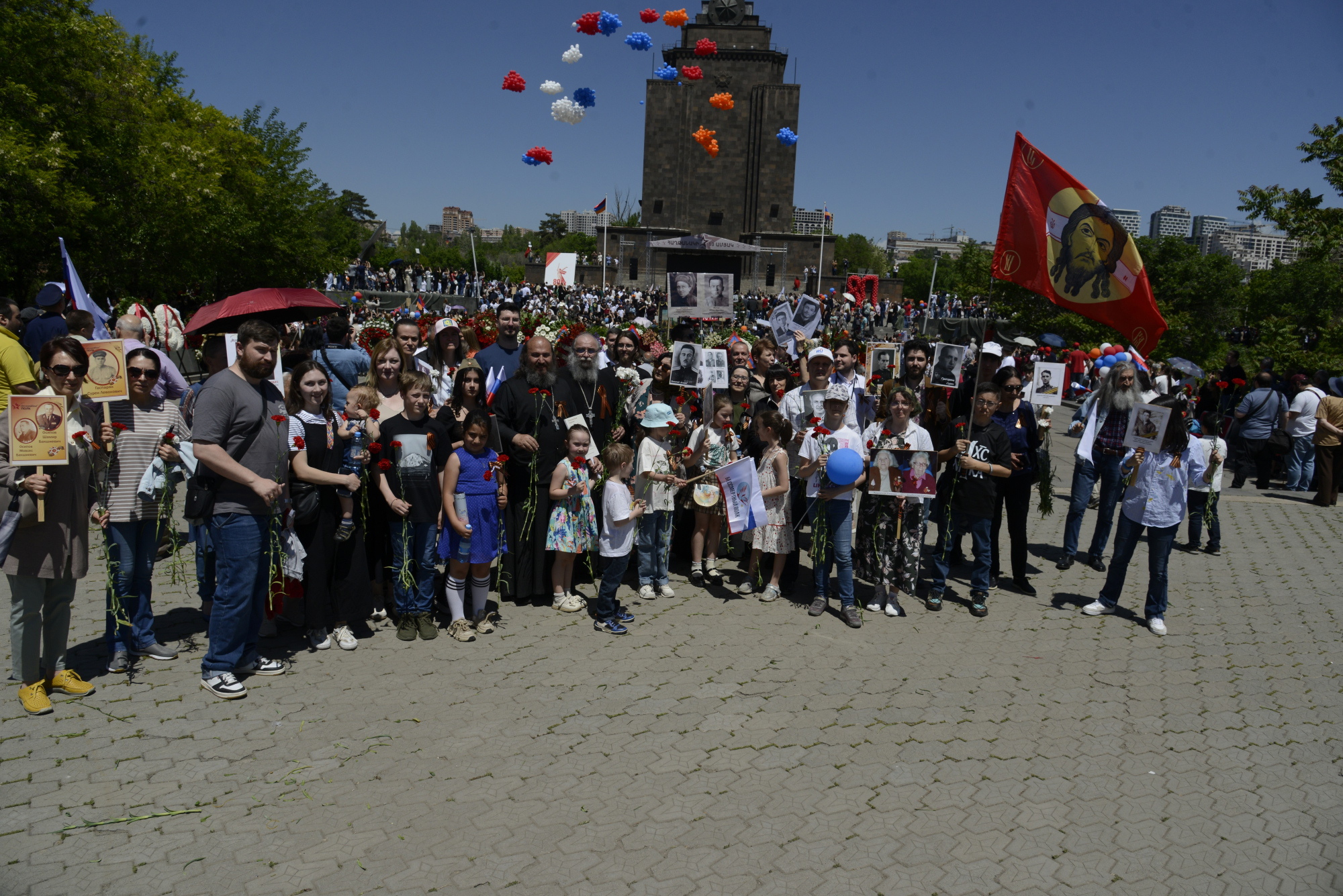 В Покровском храме г. Еревана молитвенно почтили 80-летие Победы в Великой Отечественной войне