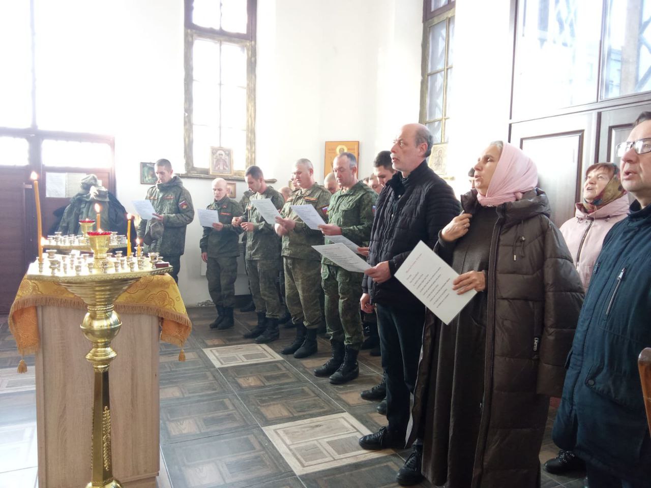 Празднование Собора Архистратига Божия Михаила и прочих Небесных Сил бесплотных в храмах Ереванско-Армянской епархии.