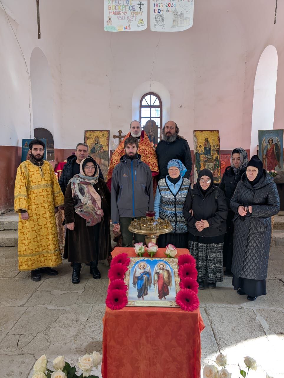 Празднование Собора Архистратига Божия Михаила и прочих Небесных Сил бесплотных в храмах Ереванско-Армянской епархии.