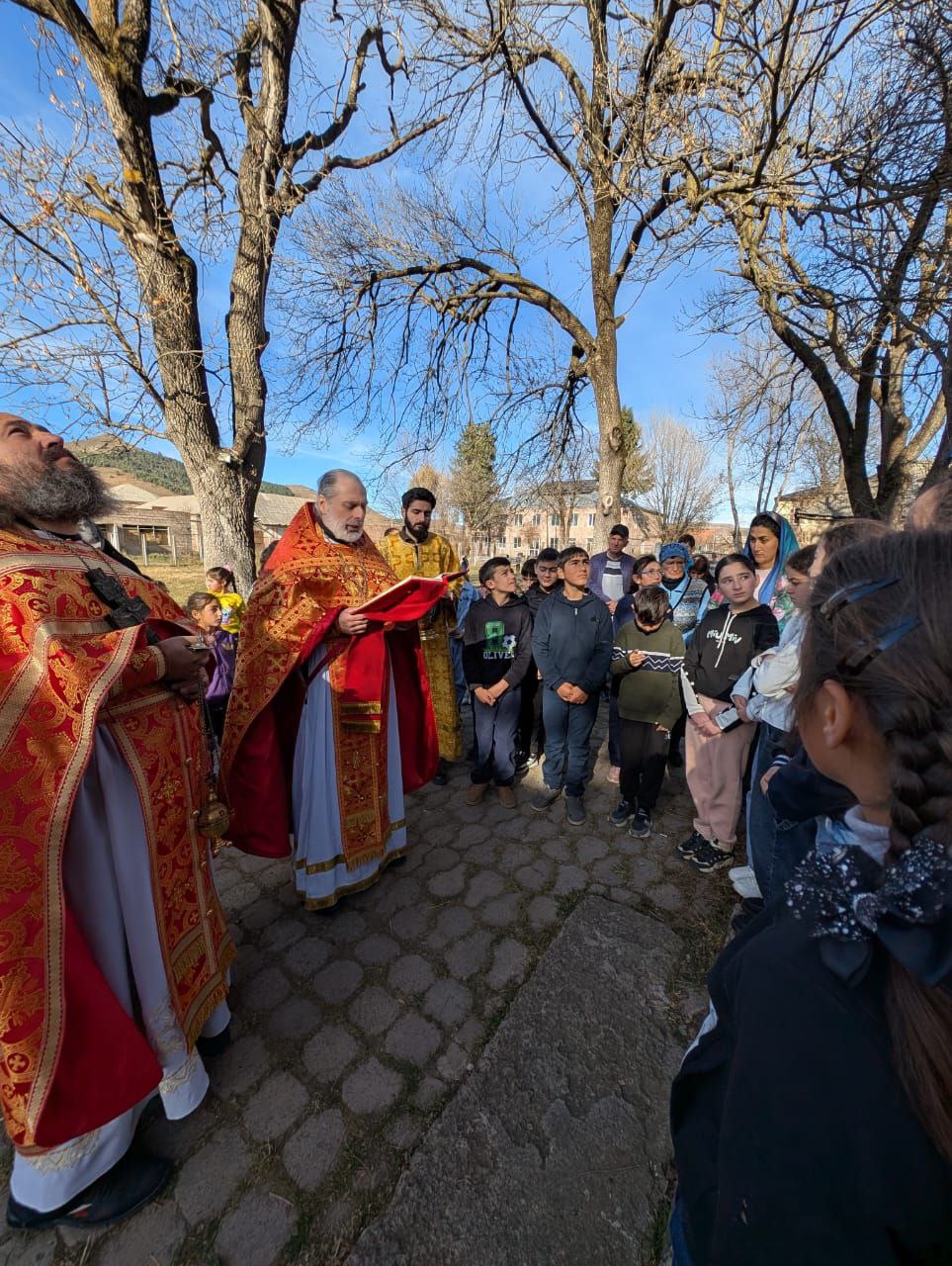 Празднование Собора Архистратига Божия Михаила и прочих Небесных Сил бесплотных в храмах Ереванско-Армянской епархии.