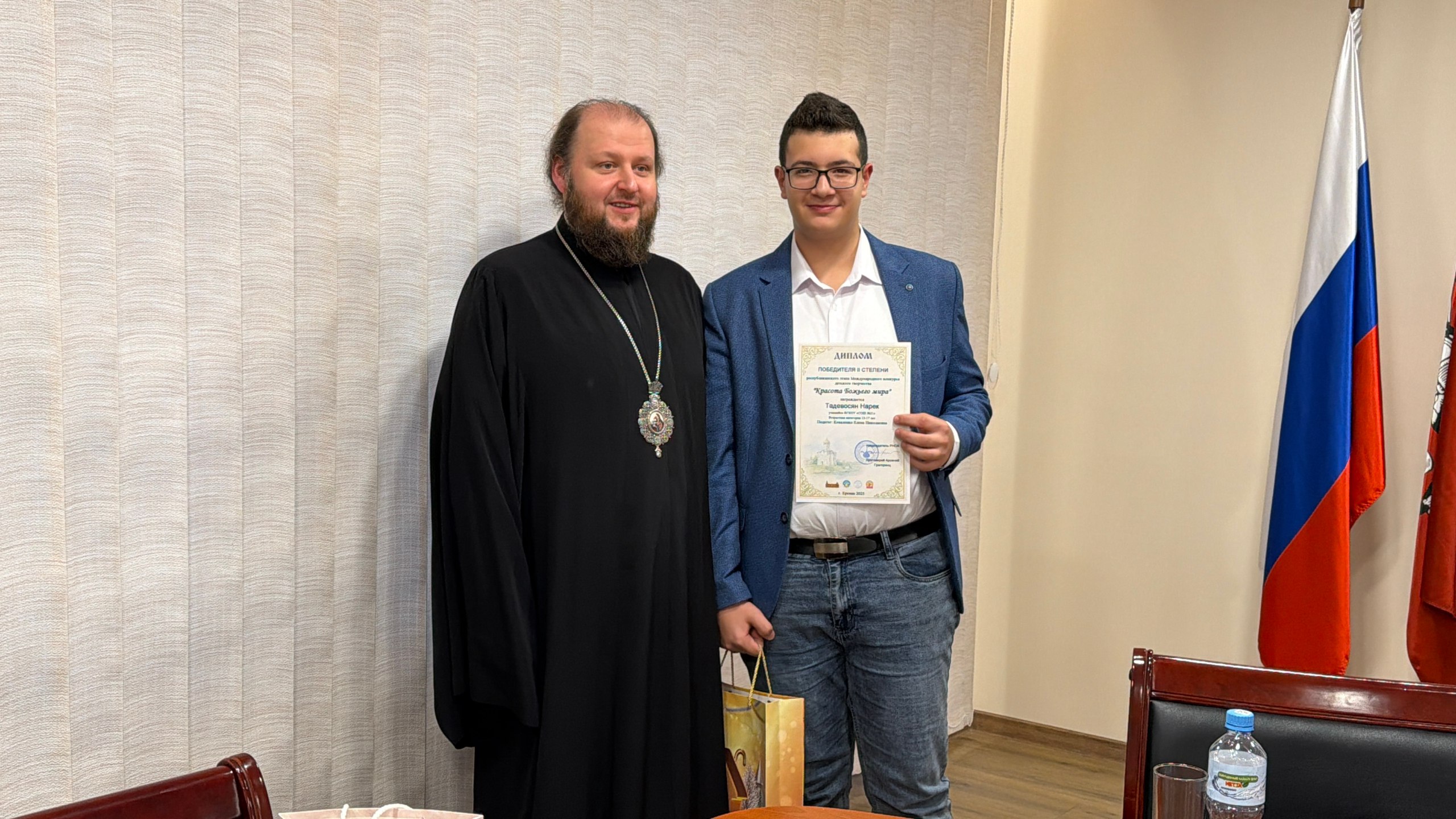 В рамках республиканского этапа Международных Рождественских чтений состоялось награждение победителей конкурса «Красота Божьего мира»