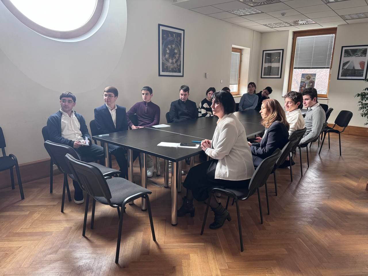 В рамках республиканского этапа Международных Рождественских образовательных чтений состоялся телемост «80-летие Великой Победы!»