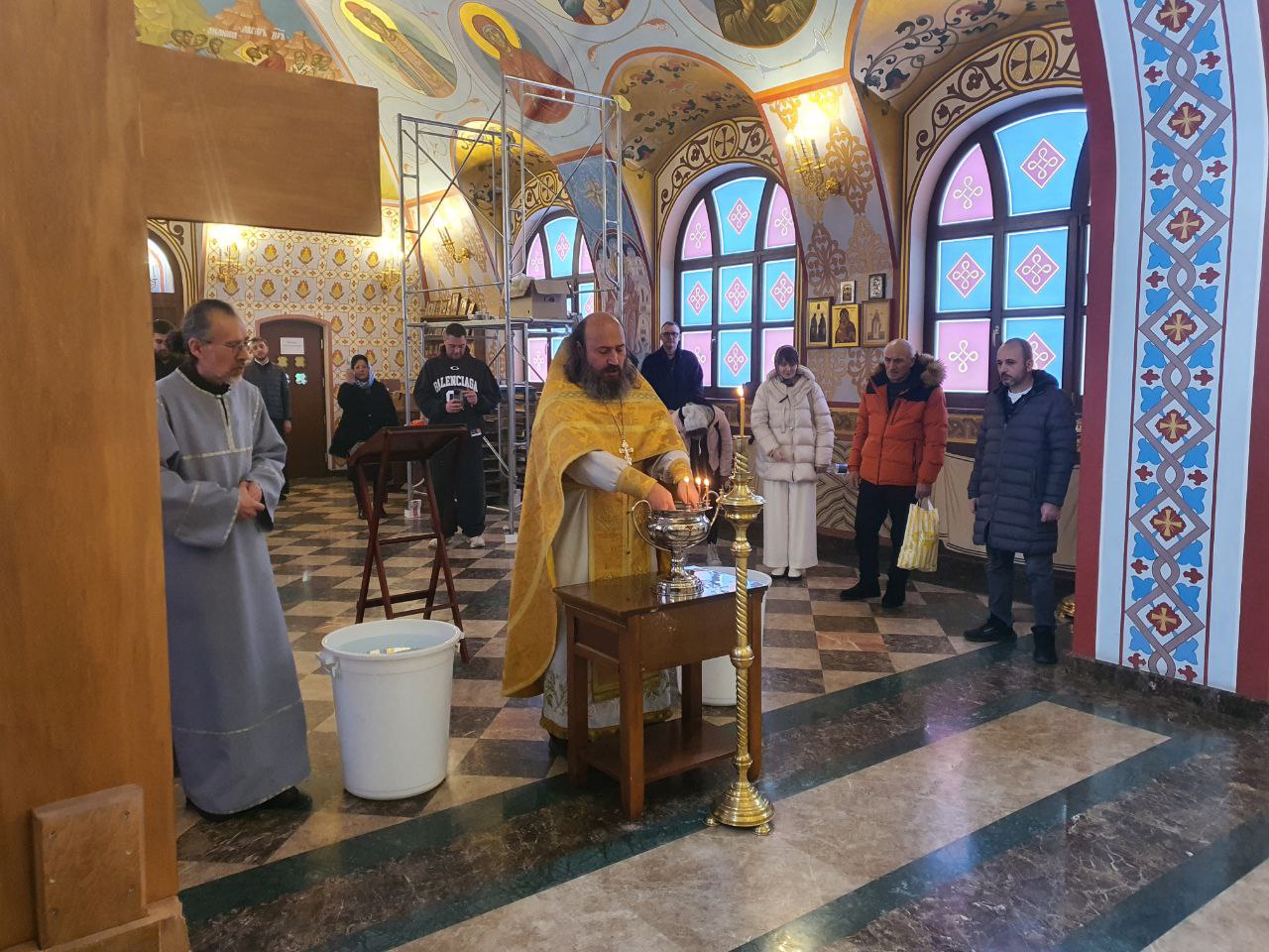 Празднование Святого Богоявления и Крещения Господа Бога и Спаса нашего Иисуса Христа в храмах Ереванско-Армянской епархии: фоторепортаж