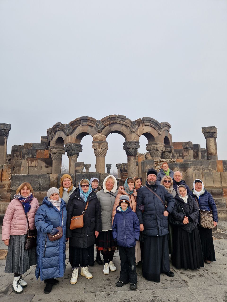 Группа паломников из Подмосковья посетила святыни Армении