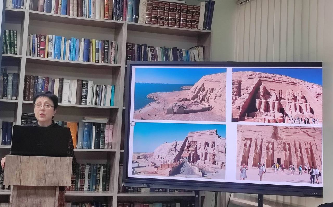 В Ереване состоялась лекция «Водные магистрали – звено «кормящего ландшафта». От древнего Египта до современной Армении»