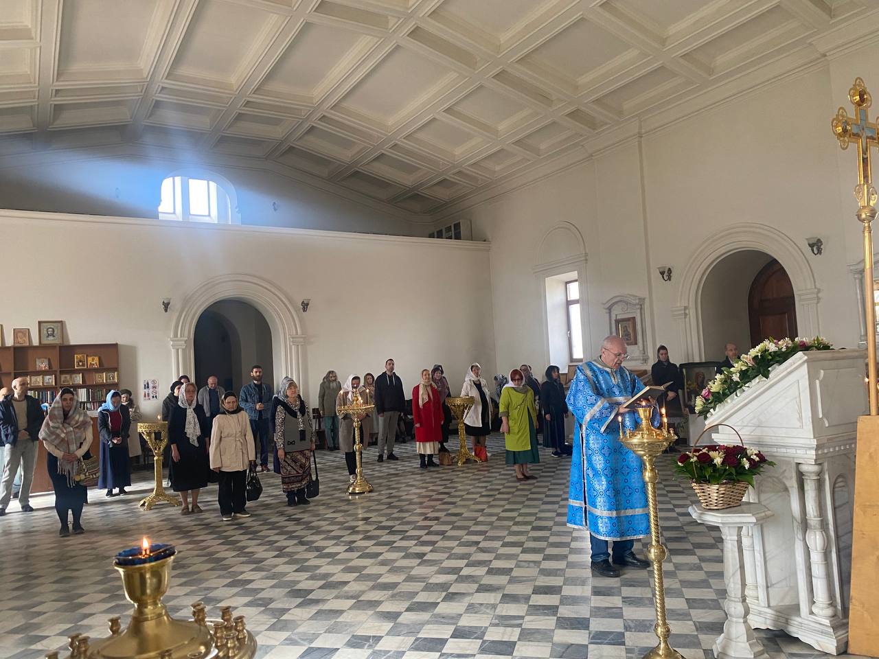 Празднование Благовещения Пресвятой Богородицы в храмах Ереванско-Армянской епархии: фоторепортаж