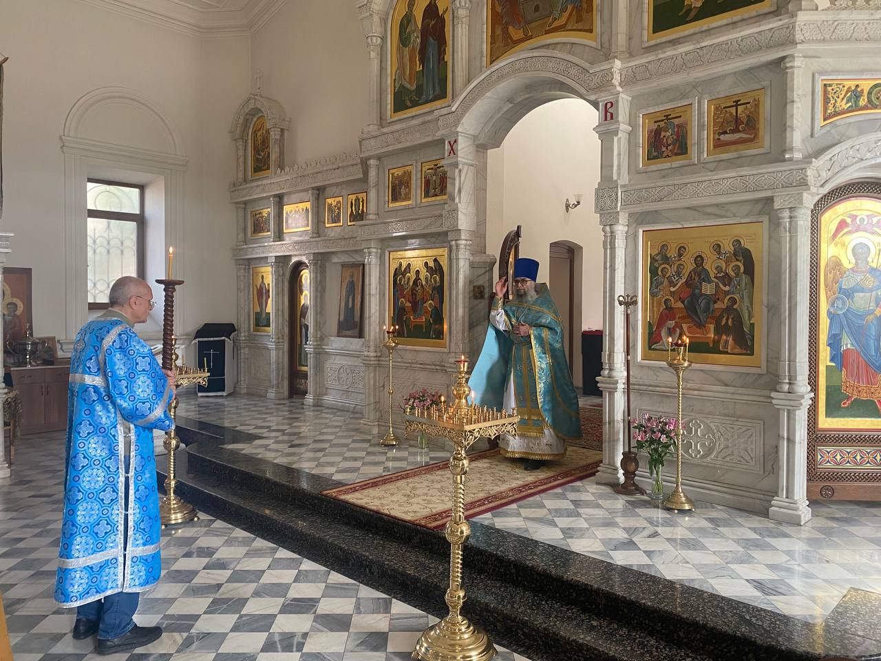 Празднование Благовещения Пресвятой Богородицы в храмах Ереванско-Армянской епархии: фоторепортаж