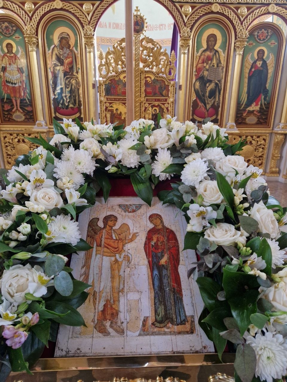 Празднование Благовещения Пресвятой Богородицы в храмах Ереванско-Армянской епархии: фоторепортаж