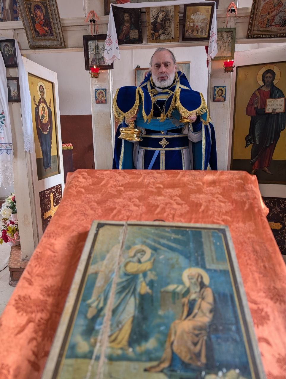 Празднование Благовещения Пресвятой Богородицы в храмах Ереванско-Армянской епархии: фоторепортаж