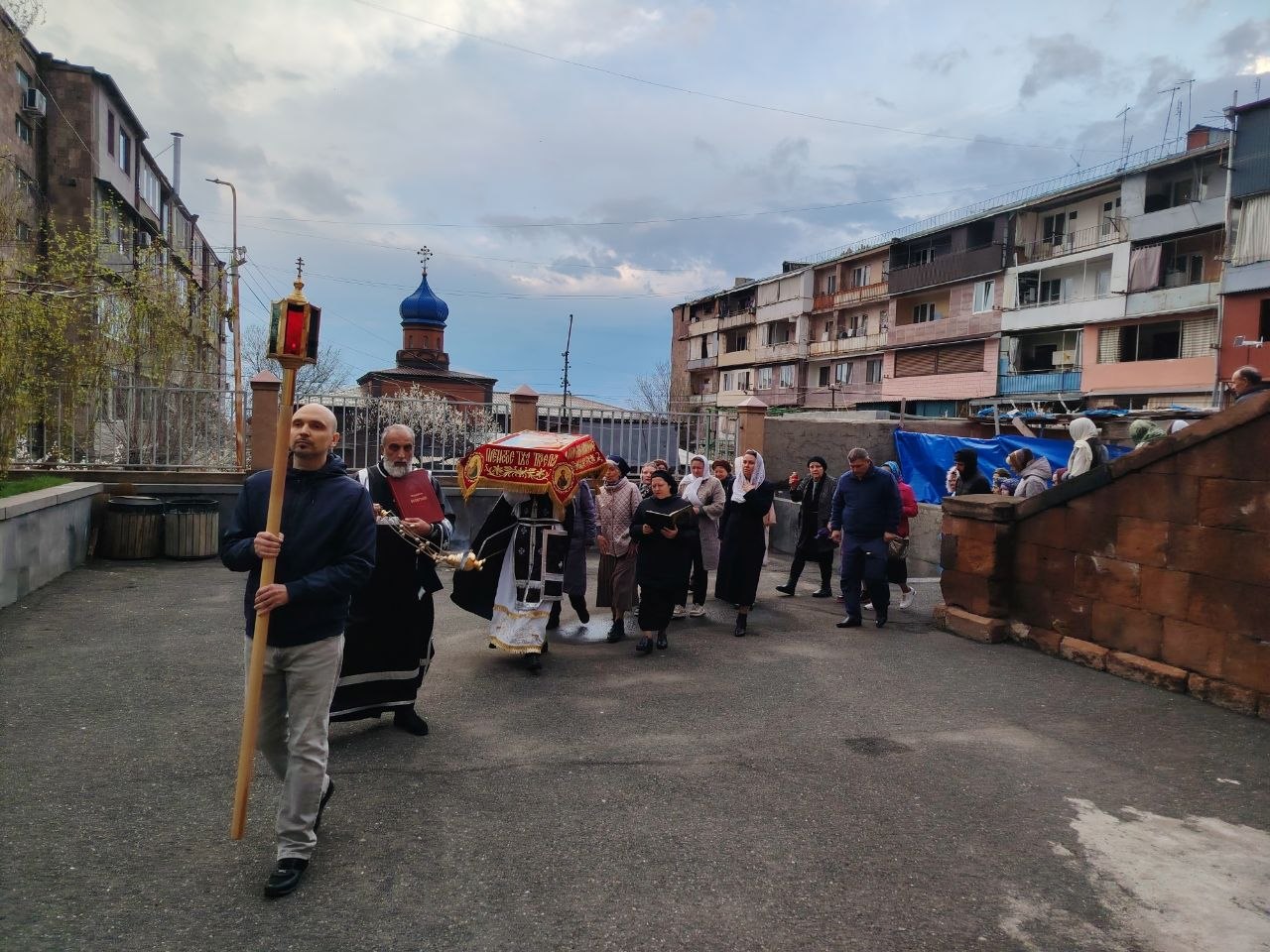 Службы Страстной Седмицы в Ереванско-Армянской епархии: фоторепортаж