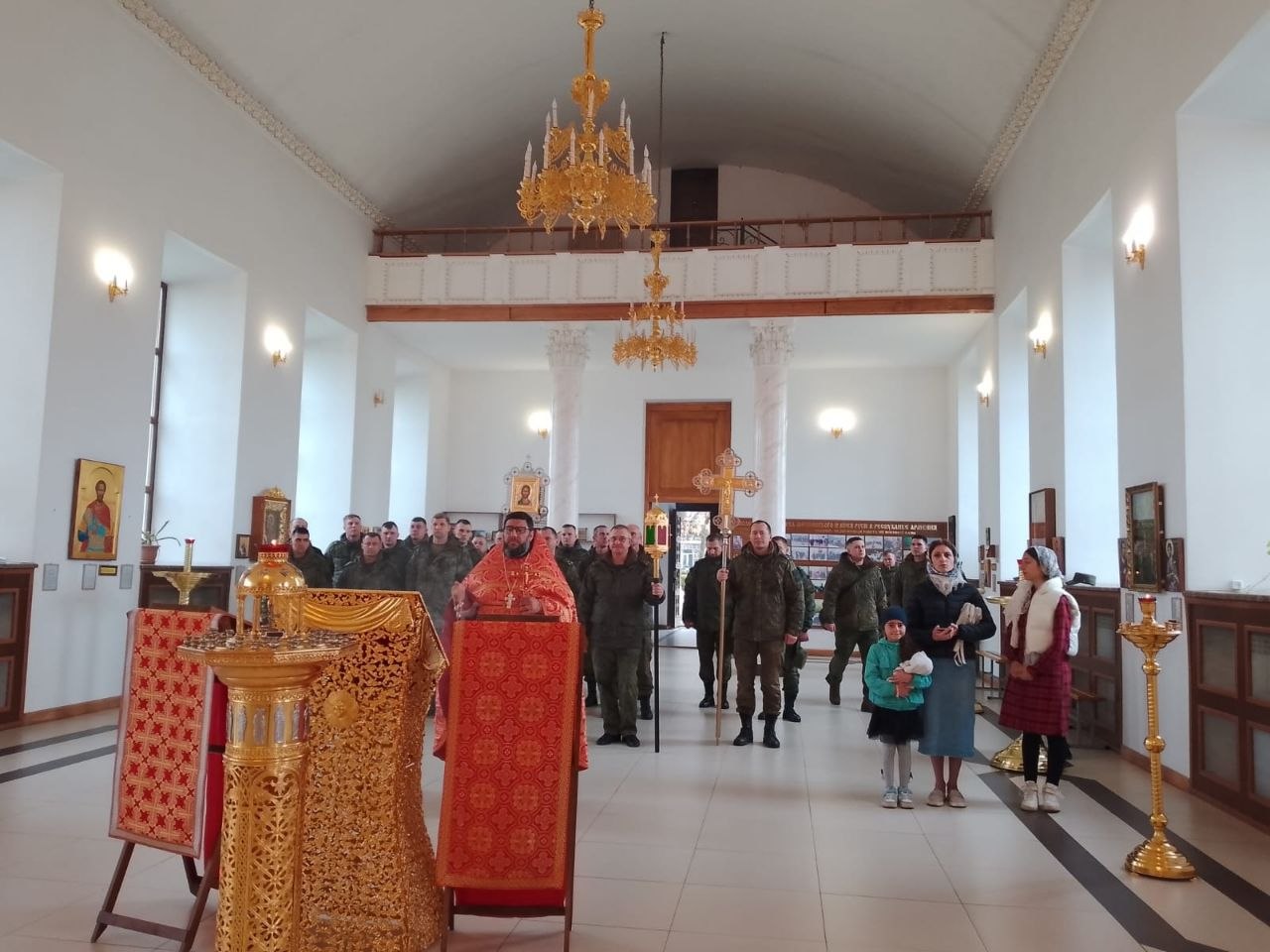 Праздничные торжества в Гюмри: в домовой церкви и гарнизонном храме почтили память святых покровительниц