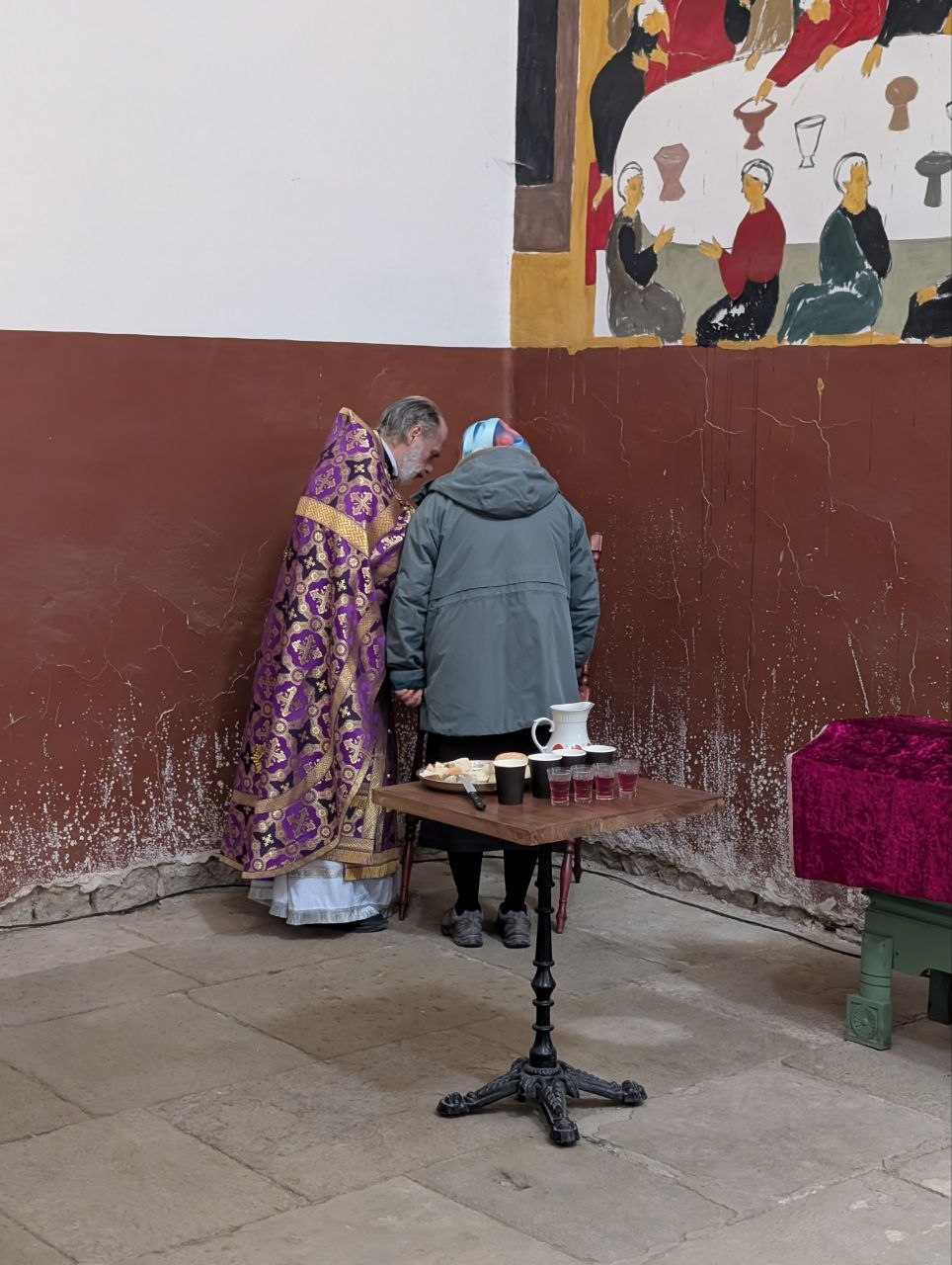 Престольный праздник в Крестовоздвиженском храме Еревана