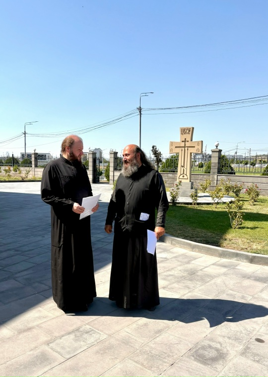 Визит архиепископ Аксия в Крестовоздвиженский храм г. Еревана